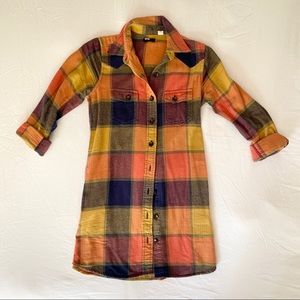 BDG Long Flannel Shirt